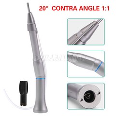 Dental 20 Degree Straight 1:1 Direct Drive Surgical Operation Contra Angle Qa