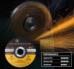 500 Pcs 4-1/2″ x .040″ x 7/8″ Cut off Wheels Stainless Steel Metal Cutting Discs