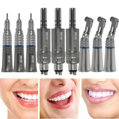 NSK Style Dental Slow Low Speed Handpiece Straight Contra Angle Air Motor 4H/2H