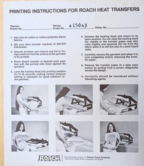 Original VINTAGE 1970s Heat Transfer | Van Boogie Custom Van Cartoon