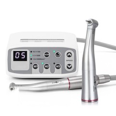 Dental LED Brushless Micro Motor Fiber Optic Contra Angle Handpiece/Cart