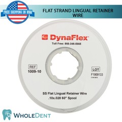 Orthodontic Dental Flat Strand Lingual Retainer Wire .010″x.028″ DynaFlex