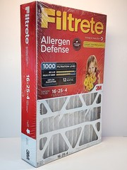 3M Filtrete 16x25x4 Air Filter, MPR 1000, MERV 11, Allergen Qty of 3