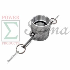 Sigma 2″ IN Aluminum Type D Camlock Groove Hose Fitting Female Coupler x NPT