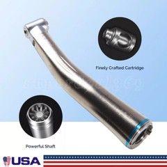 Dental 1:1 LED Fiber Optic Contra Angle Low Speed Handpiece Inner fit NSK E-type