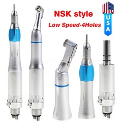 NSK S Dental Low Speed Handpiece Contra Angle Straight Air Motor Micromotor st