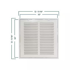 10 In. X 10 In. Steel Return Filter Grille