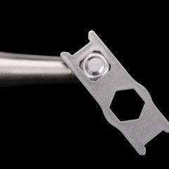 Dental 1:1 LED Contra Angle Handpiece Fiber Optic Internal Water Push Button
