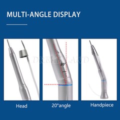 Dental 20 Degree Straight 1:1 Direct Drive Surgical Operation Contra Angle Qa