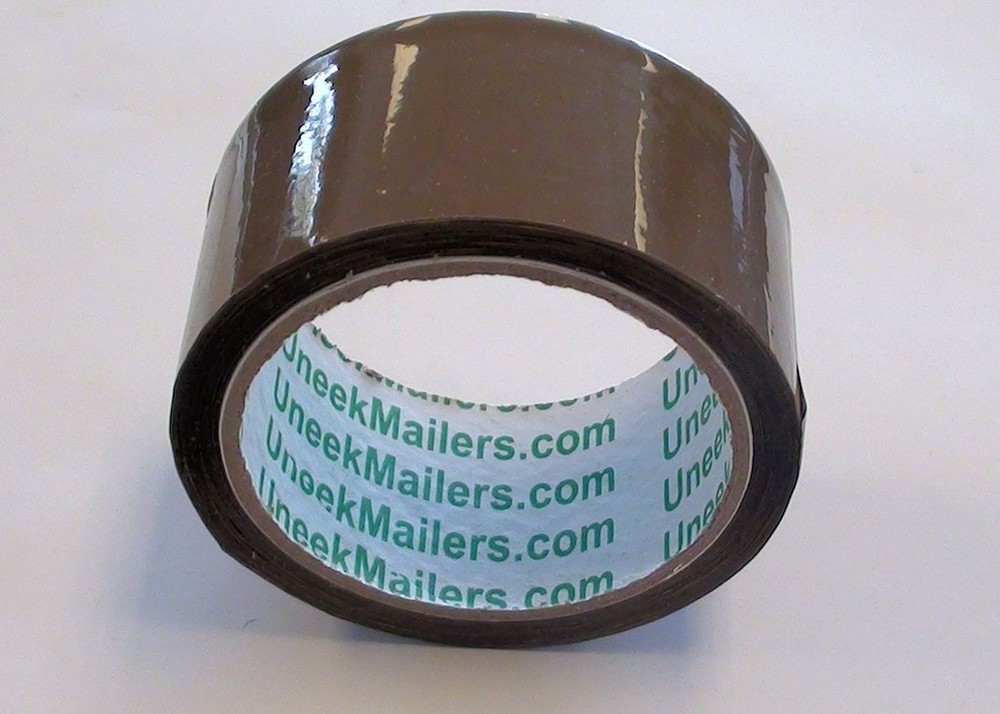 6 rolls Carton Sealing Brown Packing/Shipping/Box Tape- 1.6 Mil- 2″ x 55 Yards