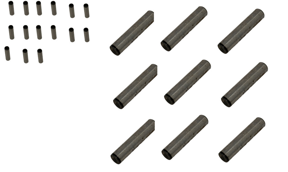 Lot Of 24 – Unbranded Does Not Apply – Dowel Pins 1/3 x 1-1/4 and 0.66 x 3