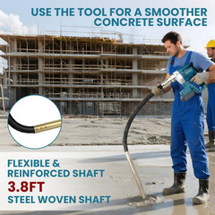 Cordless Handheld Concrete Vibrator Tool, Compatible with Makita 18V Battery (No