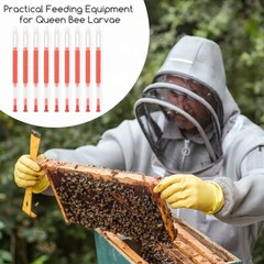 10PC Beekeeping Queen Rearing Grafting Tools Beekeeper Bee Hive Retractable Kit