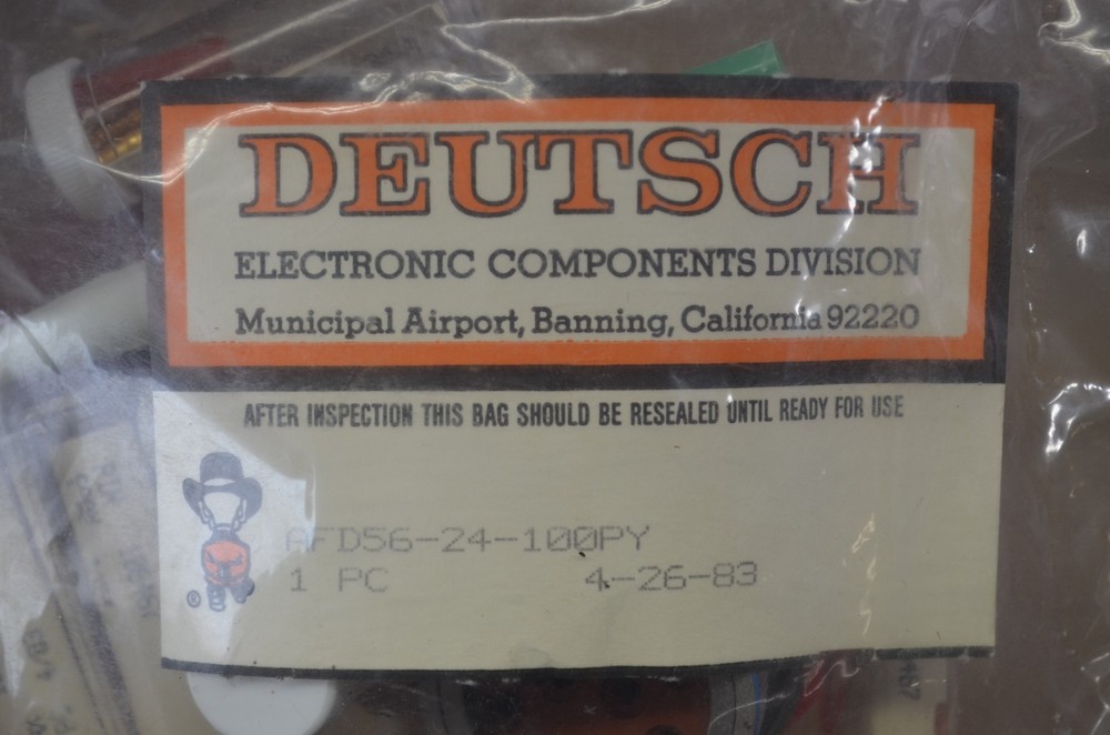 DEUTSCH Circular MIL Spec Connector PLUG ASSY AFD56-24-100PY