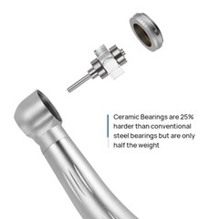Dental High Speed E-generator LED Handpiece Air Turbine Triple Water Spray 4hole