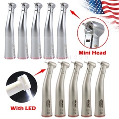 Dental 1:5 Increasing LED Fiber Optic Contra Angle Handpiece for NSK Ti-Max X95L