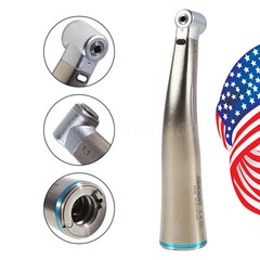 Dental 1:1 LED Fiber Optic Contra Angle Low Speed Handpiece Inner fit NSK E-type