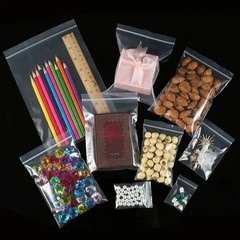 Reclosable Zipper bags 2 Mil Clear Plastic 4×6,5×8,6×9 and 8×10, 100-500Pcs