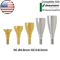 US Dental Healing Abutment Healing Closure Caps NC/RC Straumann ITI Bone Level