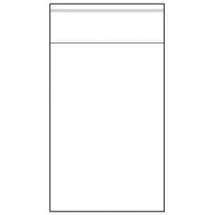 100 ~ 1,000 Ultra Clear OPP W/ Adhesive Seal Plastic Bags 9″ x 12″