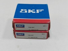 (2PCS) 7206BEP SKF Angular Contact Ball Bearing SKF 7206 BEP 30x62x16mm SKF USA
