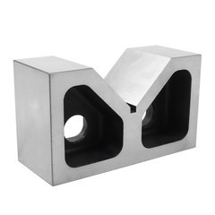 6″x3-1/2″x2-3/8″ Cast Iron V-Blocks Pair, Precision Ground V-Block Set