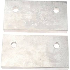 Gibraltar 6″ Wide x 3″ High x 1″ Thick, Flat/No Step Vise Jaw Soft, Aluminum,…