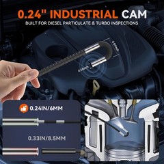 BestPrice! 2-Way 360° Endoscope W/Light Industrial Articulating Borescope Camera