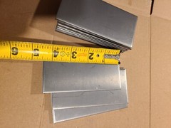 20 Practice welding Steel Plates 0.164″ Thick. 4 1/2 X 2 1/8