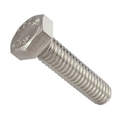 1/2-13 x 3″ Stainless Steel Bolts Hex Head Grade 18-8 Qty 25