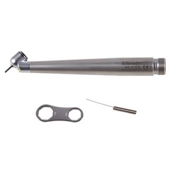 45 Degree Dental LED E-generator 45° Angle High Speed Handpiece 2 Hole ASkeadnt