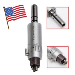 NSK Style Dental Slow Low Speed Handpiece Contra Angle Push / Air Motor 4 Holes