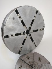 JF 100mm 4″ Swiss Made 6 Jaw Bezel Chuck W Schaublin W25 Arbor Watchmakers Lathe