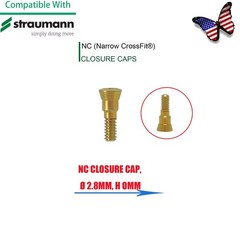 Straumann NC/RC Healing Abutment Closure Cap Scan Body Analog Impression Coping