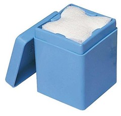 (Blue) Dental/Medical 2 X 2 Gauze Spring Loaded Sponge Dispenser