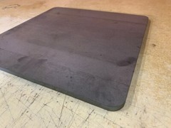 3/8″ Steel Plate, 3/8″ x 16″ x 16″, A36 Steel