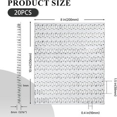 Alloy Steel Truss Brackets 8×10 – 10 Durable Plates for Wood Structure Stability