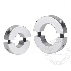Aluminum Alloy Shaft Collar Double Split Steel Metric Clamp Collars 3mm-100mm