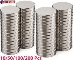 50/100/200pcs N50 Super Strong Round Disc Rare Earth Neodymium Magnet 20mm x 3mm