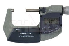 Shars 1-2″ 0.00005″/0.001mm Digital Electronic Outside Micrometer IP65 New P]