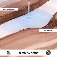 EPOXY RESIN 6 GALLON KIT * CLEAR * UV RESISTANT * LAMINATING * FIBERGLASS * BOAT
