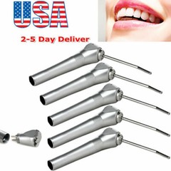 5PCS Dental Air Water Spray Triple 3-Way Syringe Handpiece +Nozzles Tips Tubes