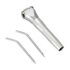 Dental 3-Way Air Water Spray Triple Syringe Handpiece with 2 Nozzles Tips Tubes