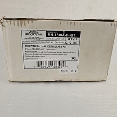 Keystone MH-1500A-P-KIT 5 Tap 1500W 120/208/240/277/480 Metal Halide Ballast