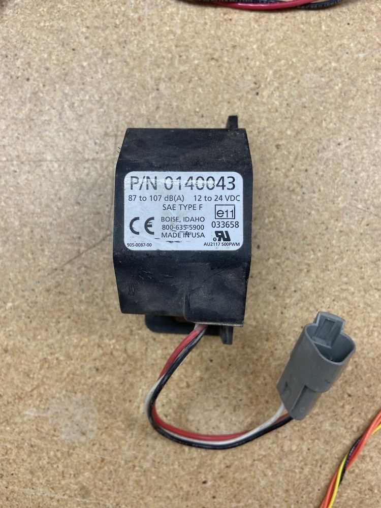 Automotive Alarm – 0140043 – 12 to 24 VDC – JLG