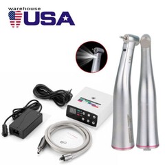 Dental Electric LED Brushless Micro Motor/1:5 Increasing Fiber Handpiece