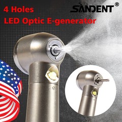 NSK Style Dental Fiber Optic LED E-generator high speed handpiece 4HOLE SDM