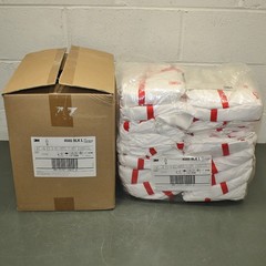 (25) 3M Disposable Coverall 4565-BLK-L, 7000109047, Large, Class ISO 1 & Above