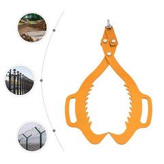 1000kg/2200Lbs 25″ Log Lifting Tongs Claw Hook Heavy Duty Grapple Timber Claw