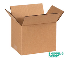Choose! 25-200 Pack Shipping Box 8x6x6 Corrugated Kraft Cardboard Carton Mailers
